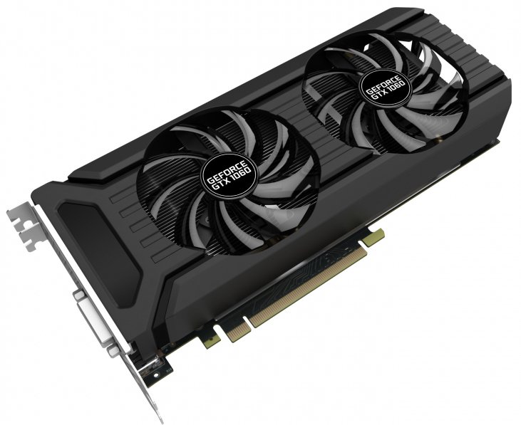 Видеокарта PALIT GeForce GTX 1060 PA-GTX1060 DUAL 3G, 3Gb, GDDR5 (ne51060015f9-1061d bulk)