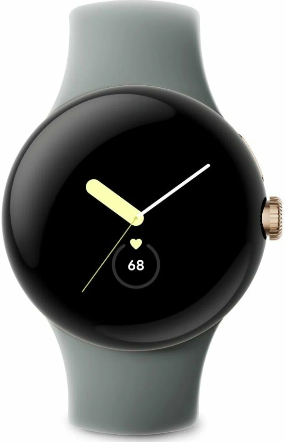 Умные часы Google Pixel Watch 4G+BT/WiFi Champagne Gold/Hazel band