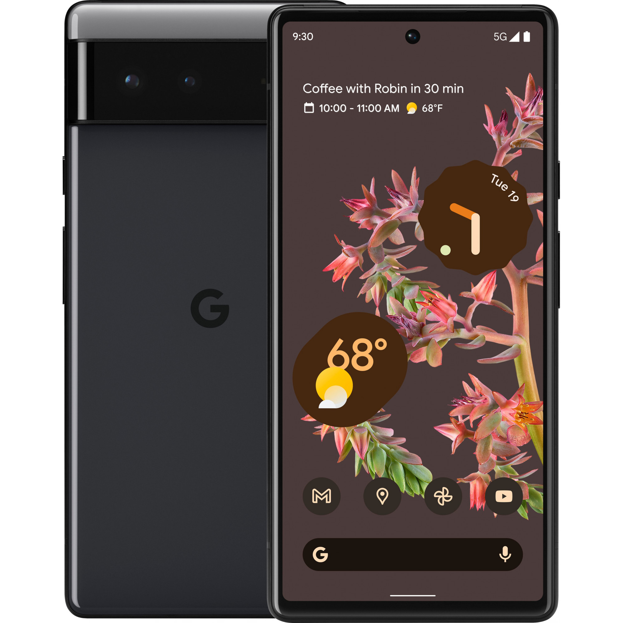 Смартфон Google Pixel 6 8/256GB USA Global Stormy Black (Черный)