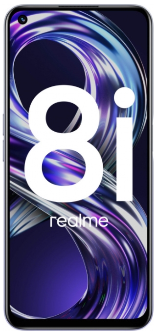 Смартфон Realme 8i 4/128GB RU Space Purple (Космический фиолетовый)