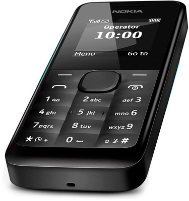 Мобильный телефон Nokia 105 Черный