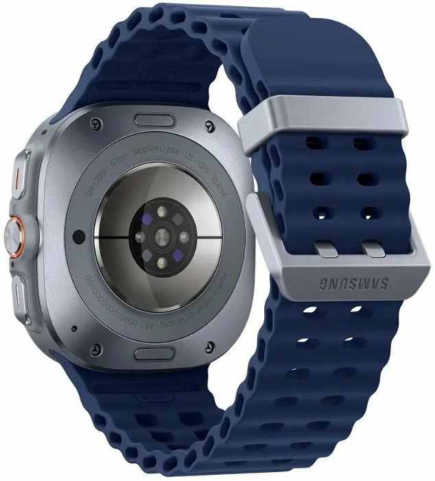 Умные часы Samsung Galaxy Watch Ultra (2025), 47mm Titanium Blue (Синий титан)