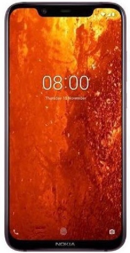 Смартфон Nokia 8.1 64GB Night Red (Красный)