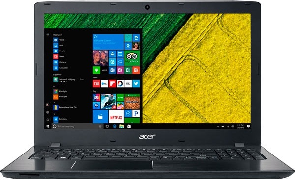 Ноутбук Acer Aspire E5-576-32N8 ( Intel Core i3 8130U/6Gb/128Gb SSD/Intel UHD Graphics 620/15,6"/1920x1080/Нет/Windows 10 Home) Черный