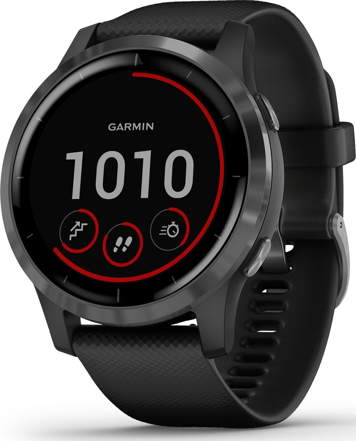 Умные часы Garmin Vivoactive 4 Black (Серый/черный)