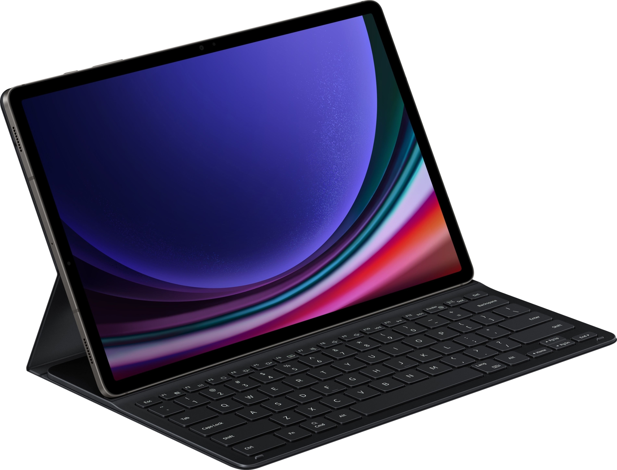 Чехол-клавиатура с тачпадом Samsung Book Cover Keyboard для Galaxy Tab S9 . S9 FE Черный