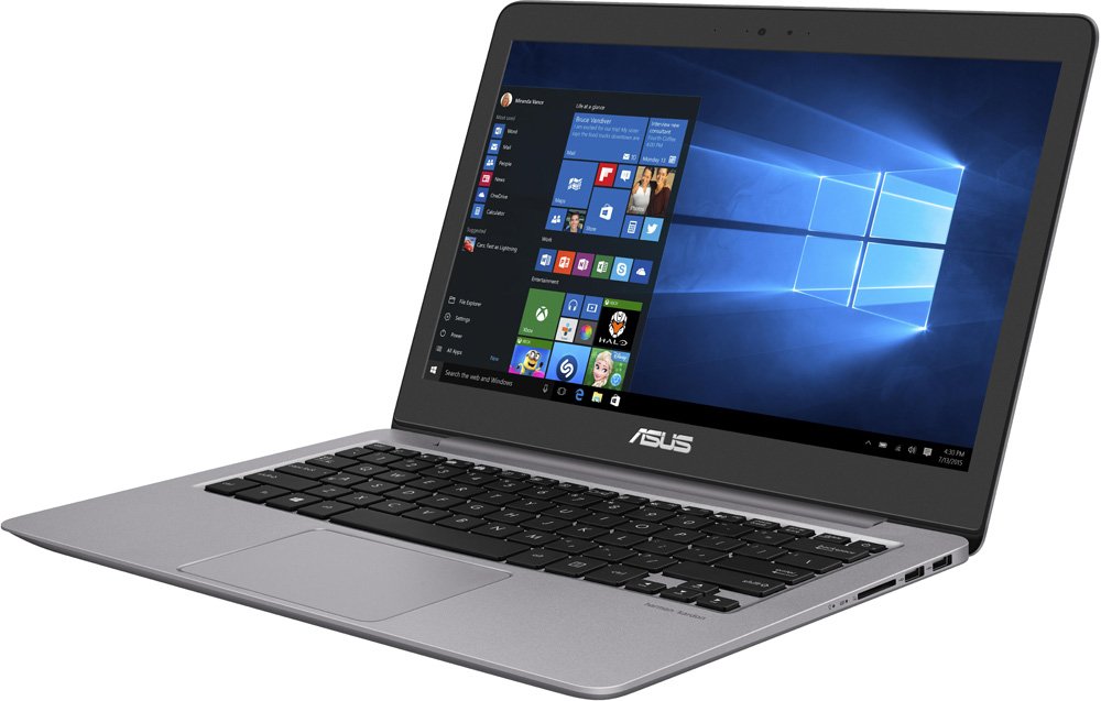 Ноутбук Asus Zenbook UX310UA-FC676T ( Intel Core i5 7200U/4Gb/500Gb HDD/128Gb SSD/Intel HD Graphics 620/13,3"/1920x1080/Windows 10) Серый