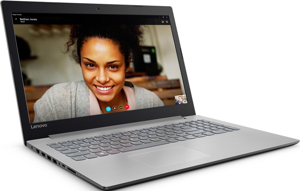 Ноутбук Lenovo IdeaPad 320-15IKBN ( Intel Core i3 7100U/8Gb/1000Gb HDD/128Gb SSD/nVidia GeForce 940MX/15,6"/1366x768/Нет/Windows 10) Серый