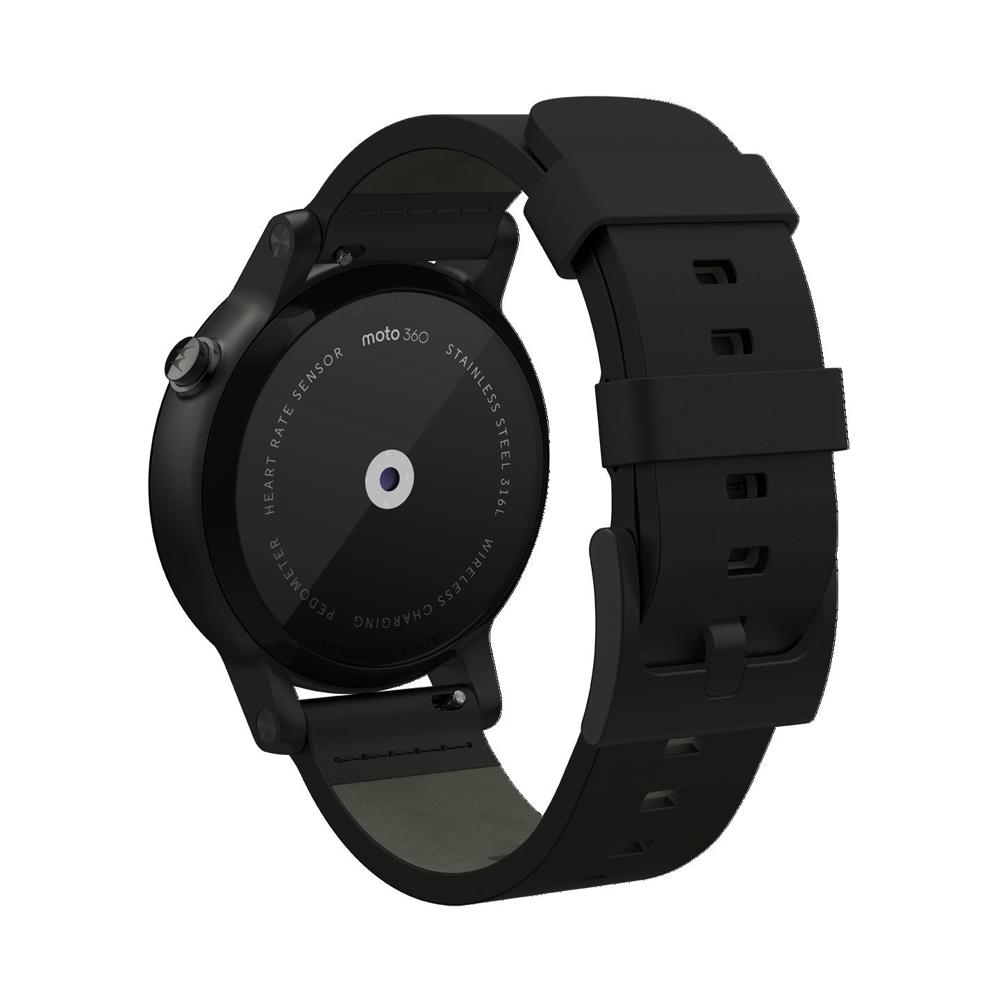 Умные часы Motorola Moto 360 2nd Gen (Leather) Black Leather, 42mm
