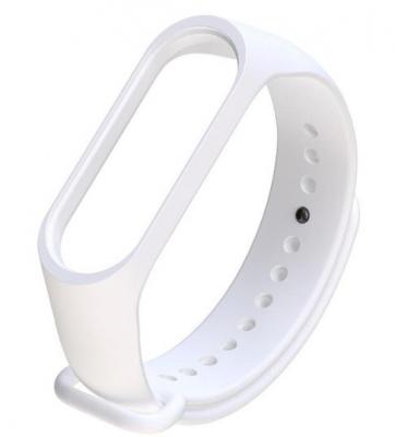 Силиконовый ремешок для Xiaomi Mi Band 3 Белый