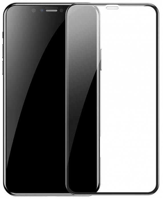 Защитное стекло 3D Baseus (SGAPIPH61-PE01) 9H для Apple iPhone XR Черный