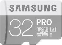 ����� ������ Samsung Micro SDHC PRO 32GB Class 10 ���������� � ��������� (MB-MG32EA/RU)
