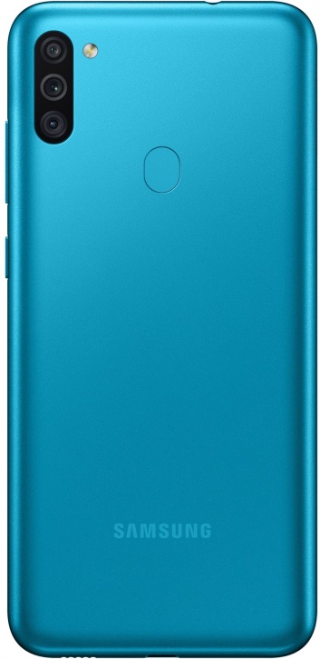 Смартфон Samsung Galaxy M11 3/32GB Metallic Blue (Бирюзовый)