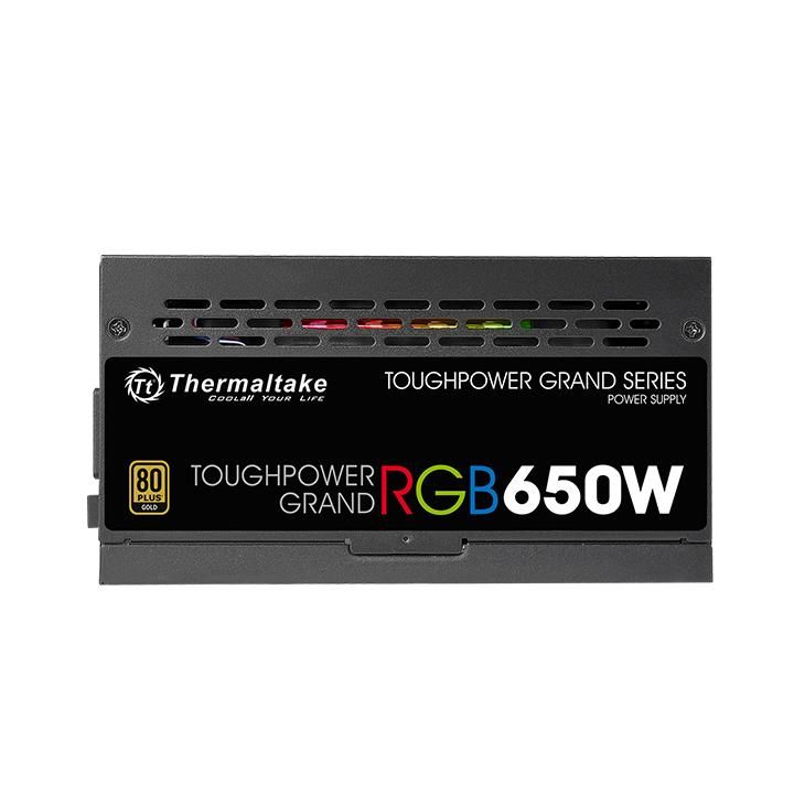 Блок питания Thermaltake Toughpower Grand RGB Sync, 650Вт, 140мм (ps-tpg-0650fpcgeu-s) Черный, Retail