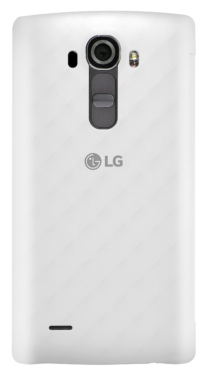 Чехол-книжка LG Quick Circle для LG G4 (Оригинальный аксессуар) White