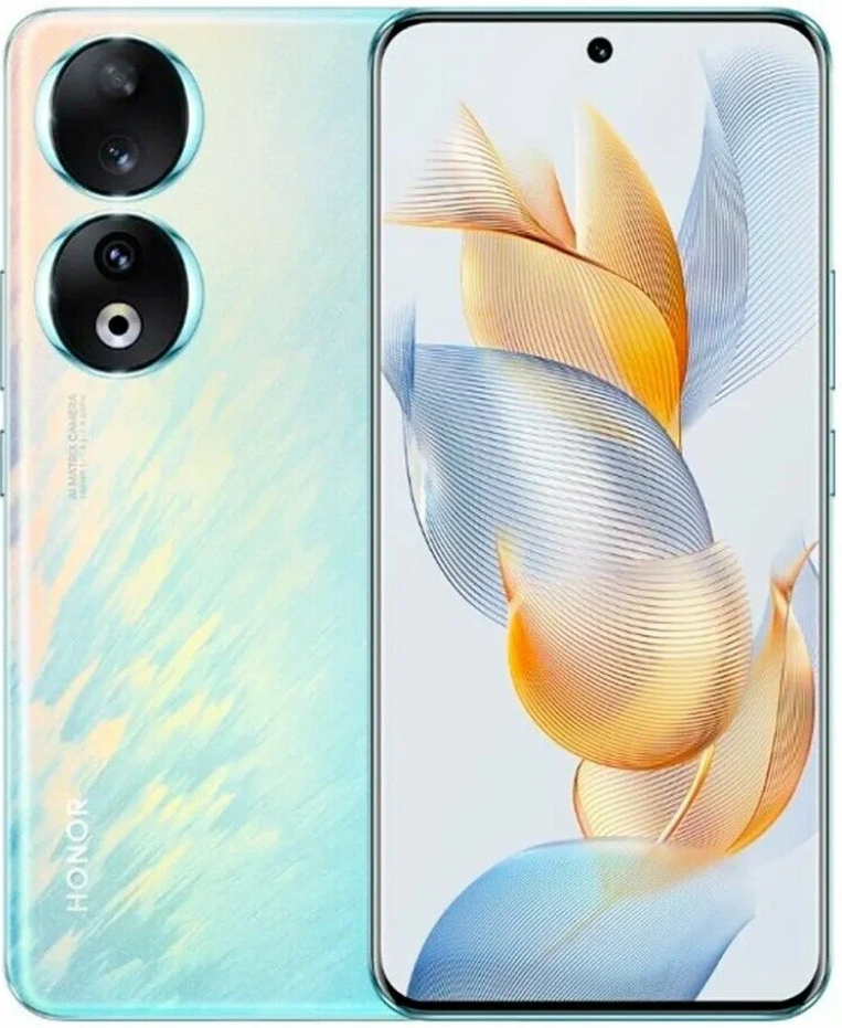 Смартфон Honor 90 12/512GB RU Peacock Blue (Павлиний синий)