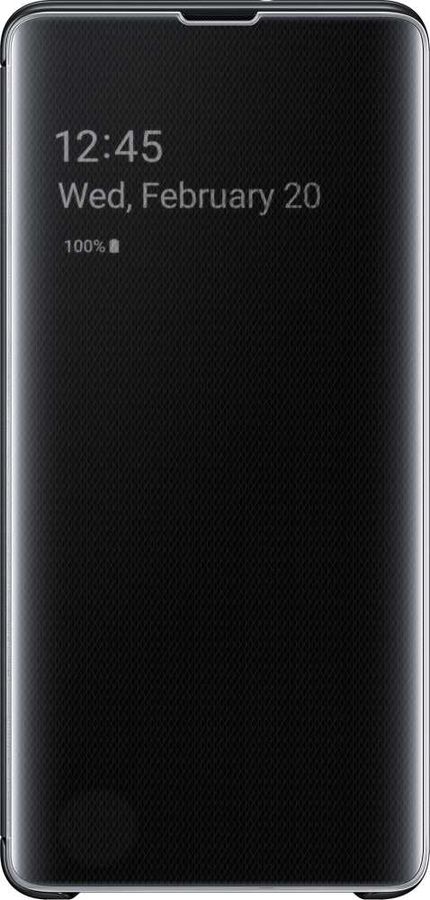 Накладка Samsung EF-ZG975 для Samsung Galaxy S10 Plus Black (Черный)