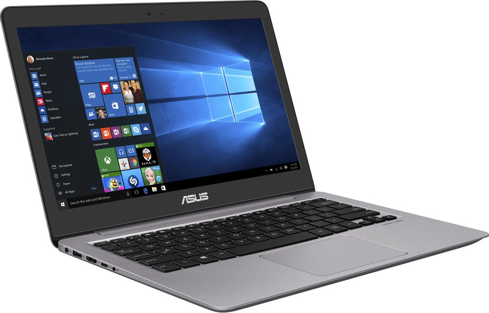 Ноутбук Asus Zenbook UX310UA-FC676T ( Intel Core i5 7200U/4Gb/500Gb HDD/128Gb SSD/Intel HD Graphics 620/13,3"/1920x1080/Windows 10) Серый