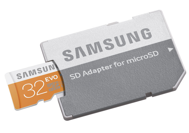 Карта памяти Samsung Micro SDHC EVO 32GB Class 10 Переходник в комплекте (MB-MP32D)