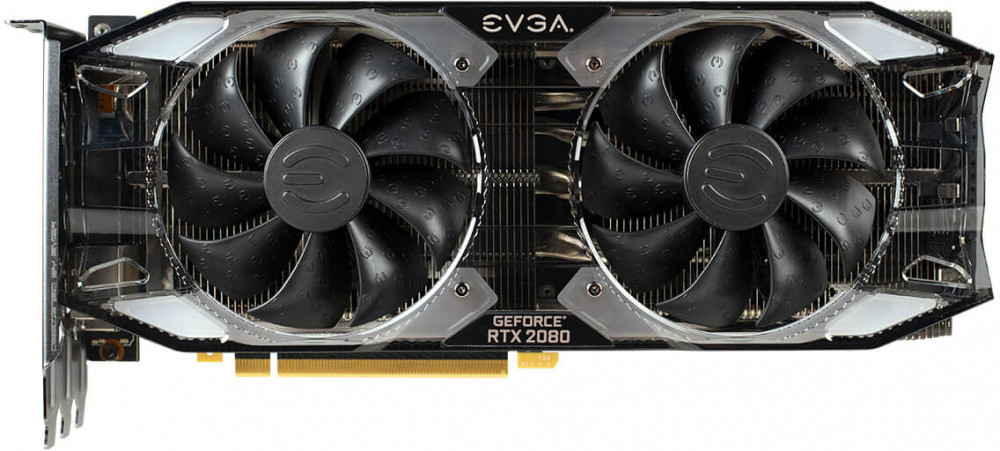 Видеокарта EVGA GeForce RTX 2080 GeForce RTX 2080, 8Gb, GDDR6 (08G-P4-2183-KR)