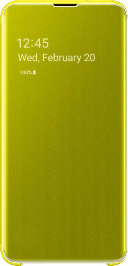 Накладка Samsung EF-ZG970 для Samsung Galaxy S10e Yellow (Желтый)
