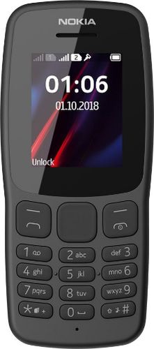 Мобильный телефон Nokia 106 (2018) Dual Sim Серый