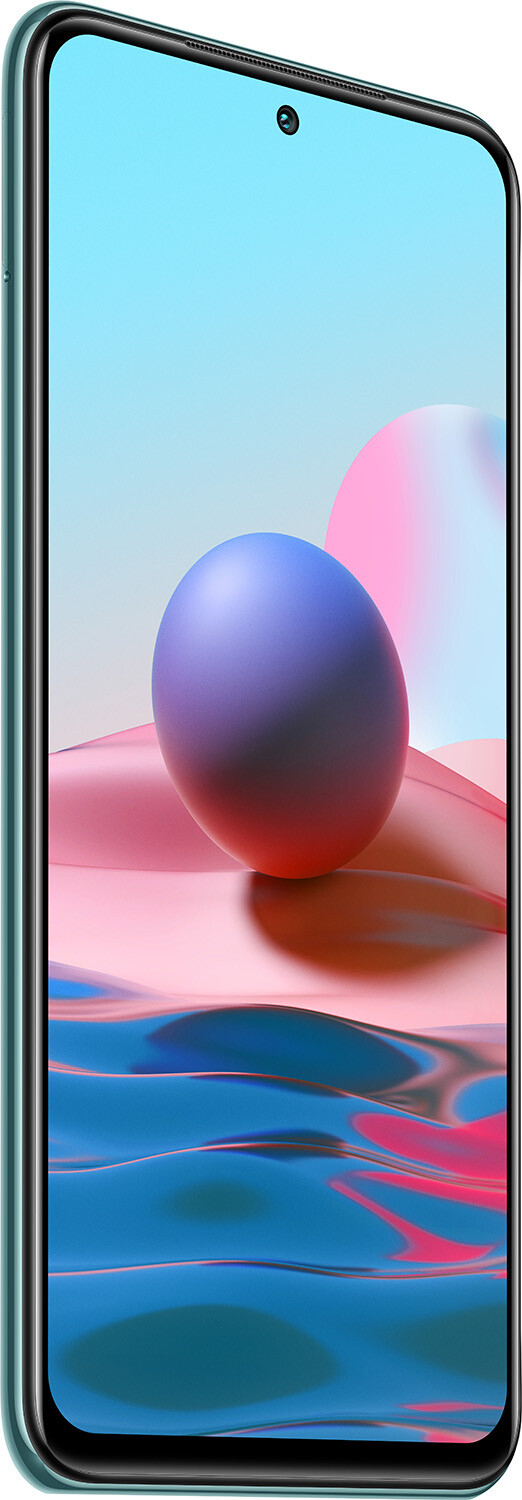 Смартфон Xiaomi Redmi Note 10 4/128GB Aqua Green (Лазурное озеро)