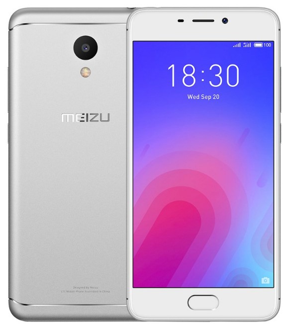 Смартфон Meizu M6 16GB Серебристый