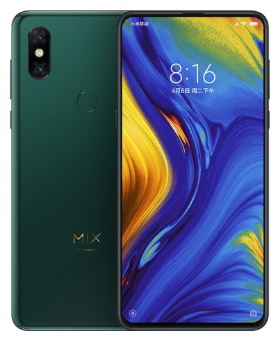 Смартфон Xiaomi Mi Mix 3 5G 6/128GB Green (Зеленый)
