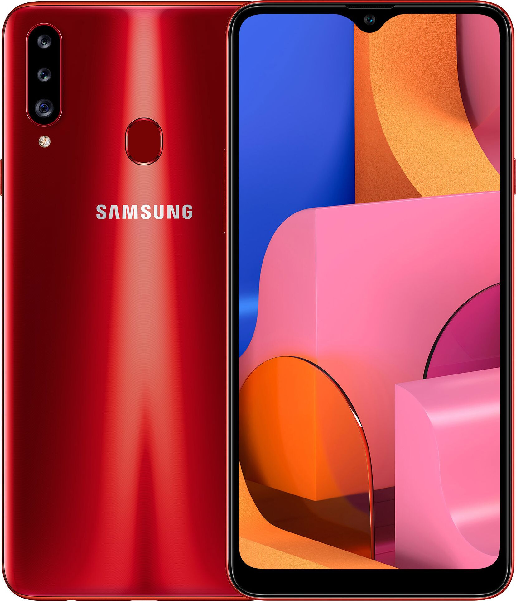 Смартфон Samsung Galaxy A20s 3/32GB Aura Red (Красный)