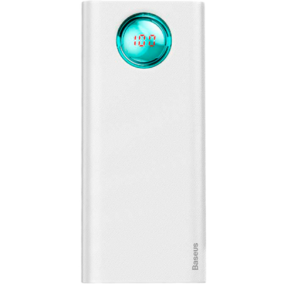 Внешний аккумулятор Baseus (PPLG-02) 30000mAh White (Белый)