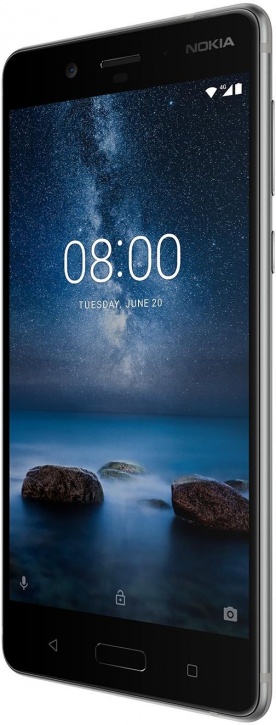 Смартфон Nokia 8 Dual Sim 64GB Серебристый