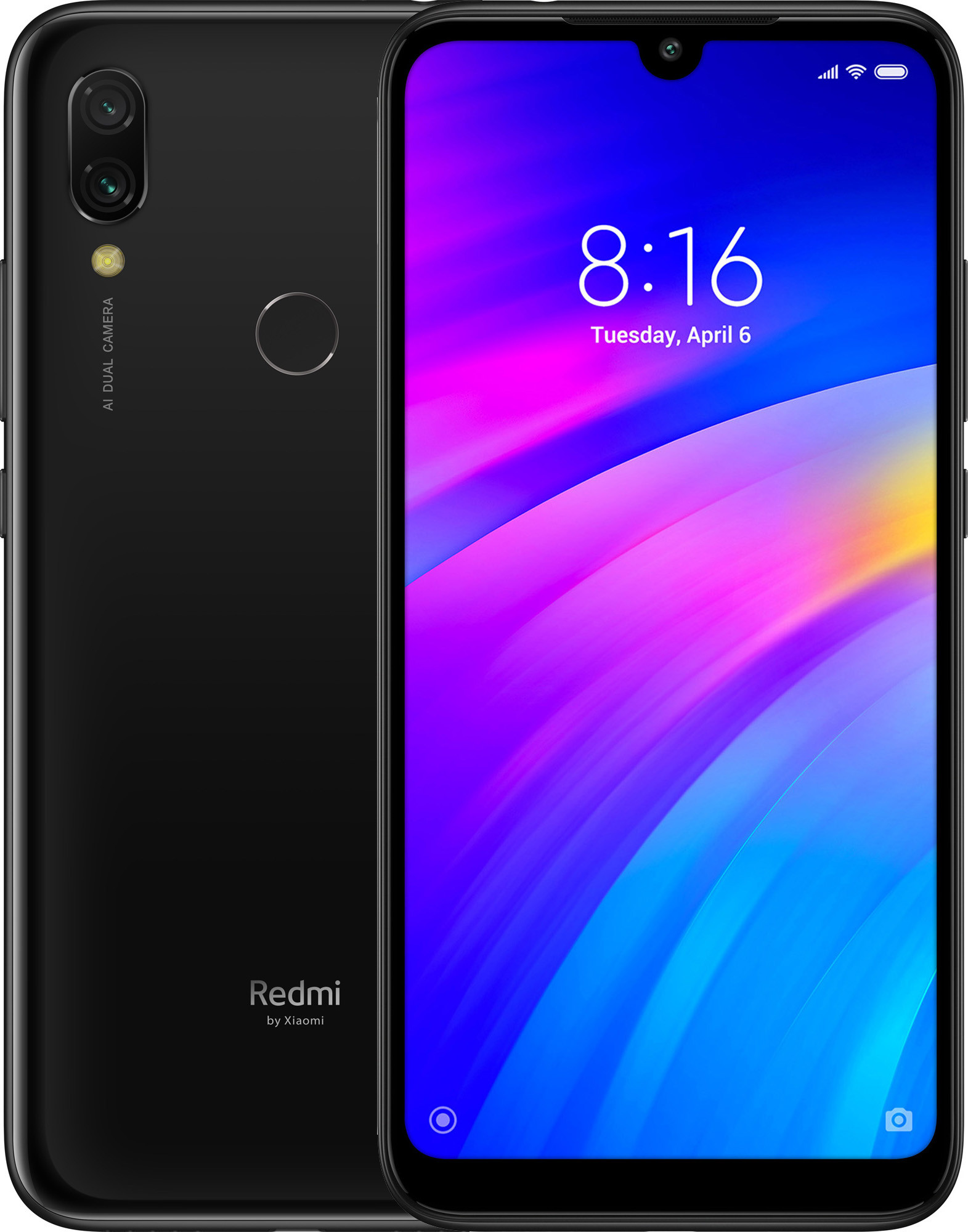 Смартфон Xiaomi Redmi 7 2/16GB Black (Черный)
