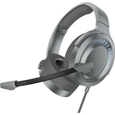 Компьютерная гарнитура Baseus GAMO Immersive Virtual 3D Game headphone PC NGD05-0A Tarnish (Серебристый)