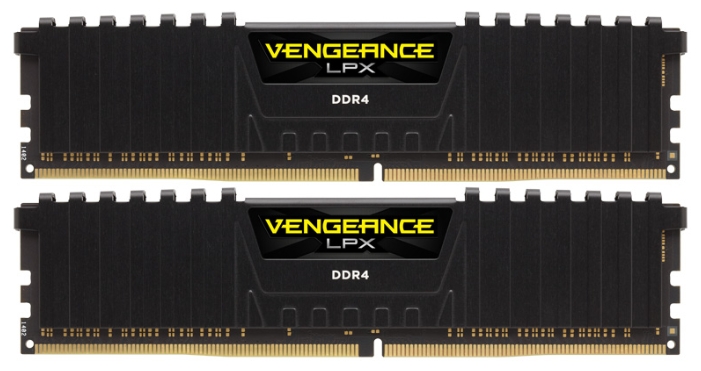 Оперативная память CORSAIR Vengeance LPX CMK16GX4M2B3200C16 DDR4 - 2x 8Гб 3200, DIMM, Ret