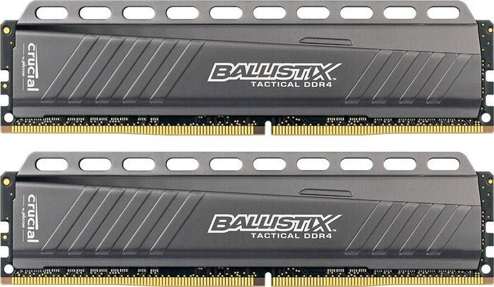 Оперативная память CRUCIAL Ballistix Tactical BLT2C8G4D26AFTA DDR4 - 2x 8Гб 2666, DIMM, Ret