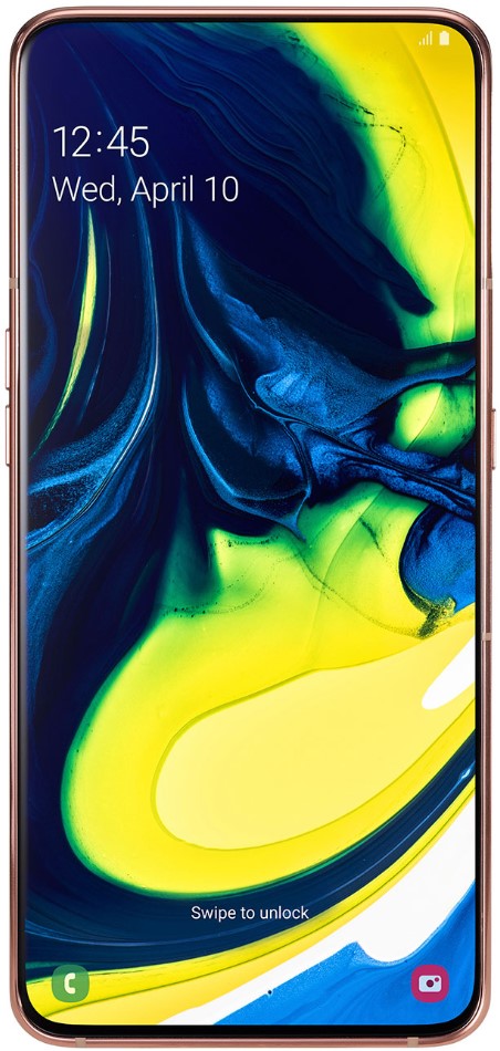 Смартфон Samsung Galaxy A80 8/128GB Angel Gold (Золотой)