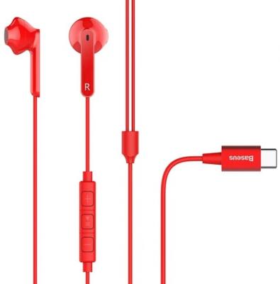 Наушники затычки Baseus C16 Red (Красный)