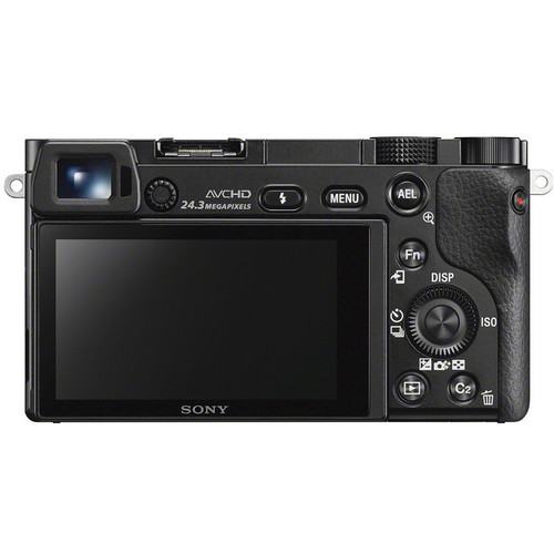 Беззеркальный фотоаппарат со сменной оптикой Sony Alpha ILCE-6000 Kit Черный