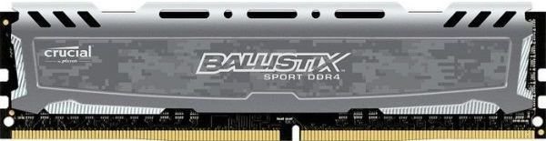 Оперативная память CRUCIAL Ballistix Sport LT BLS4G4D26BFSB DDR4 - 4Гб 2666, DIMM, Ret