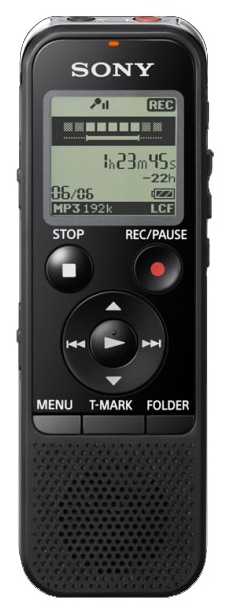 Диктофон Sony ICD-PX440 4Gb Черный