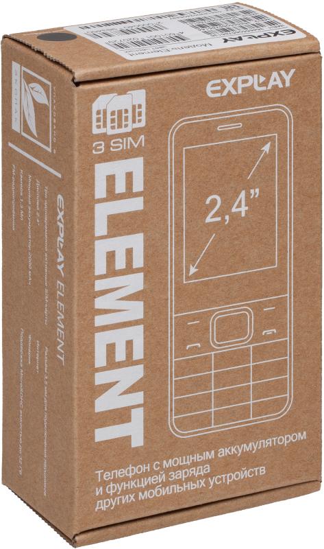 Мобильный телефон Explay Element Черный