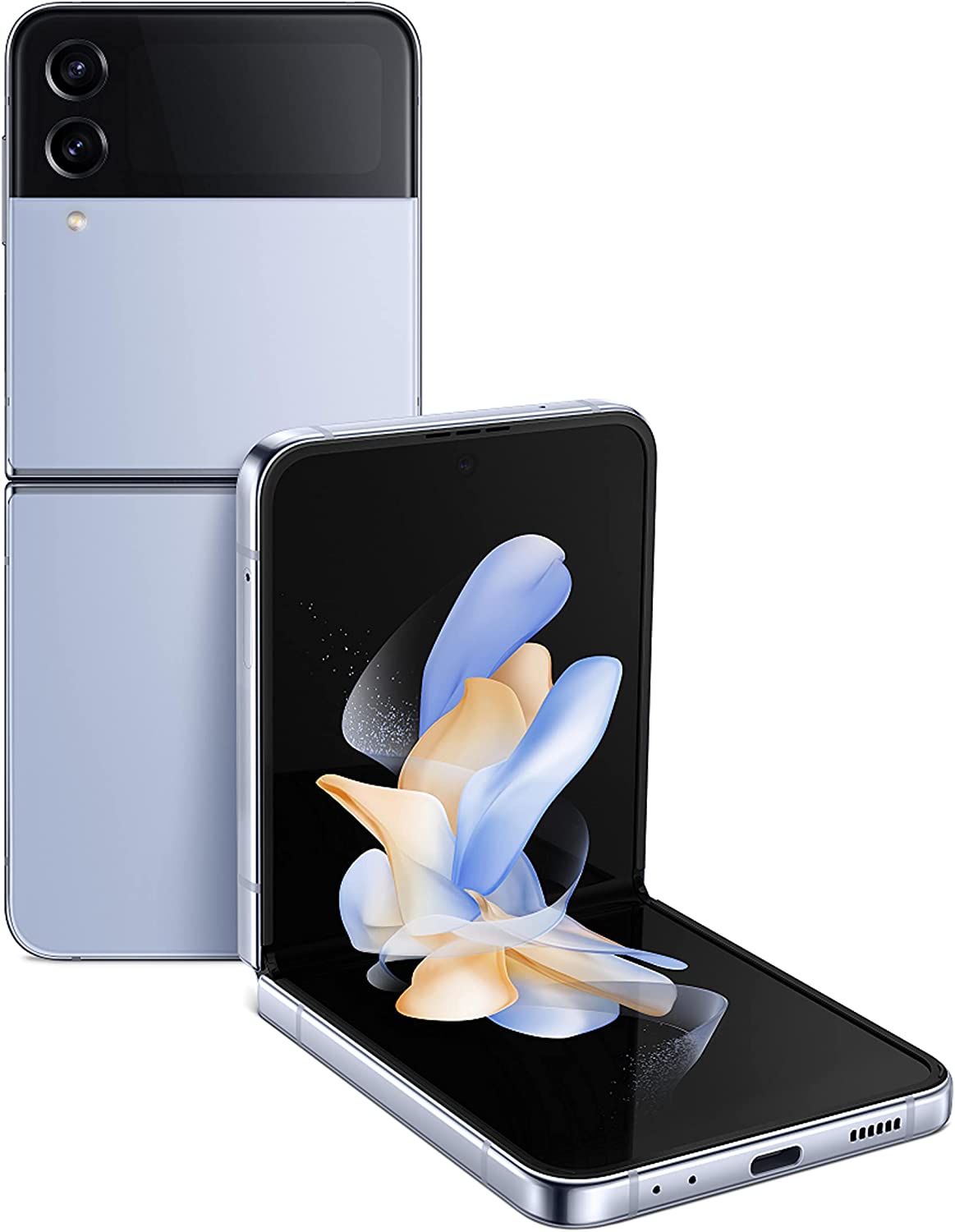 Смартфон Samsung Galaxy Z Flip4 (SM-F721) 8/512GB Global Blue (Голубой)