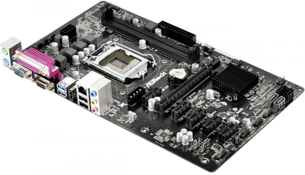 Материнская плата Asrock H81 Pro BTC R2.0, ATX, Retail