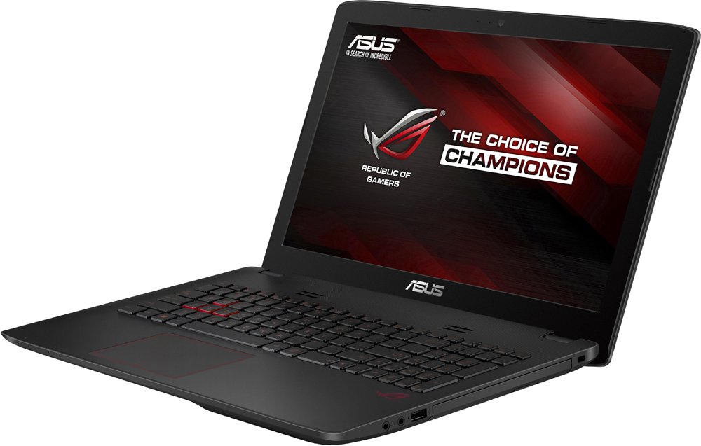 Игровой ноутбук Asus ROG GL552VW-CN678T ( Intel Core i7 6700HQ/16Gb/1000Gb HDD/256Gb SSD/nVidia GeForce GTX 960M/15,6"/1920x1080/DVD-RW/Windows 10) Черный