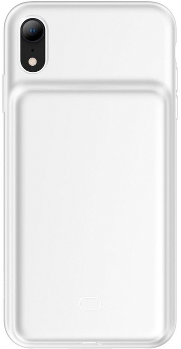Чехол-аккумулятор Baseus Liquid Silicone Smart 3900 mAh для Apple iPhone X/Xs White (Белый)
