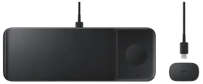 Беспроводная зарядка 3 в 1 Samsung EP-P6300, Black (Черный)