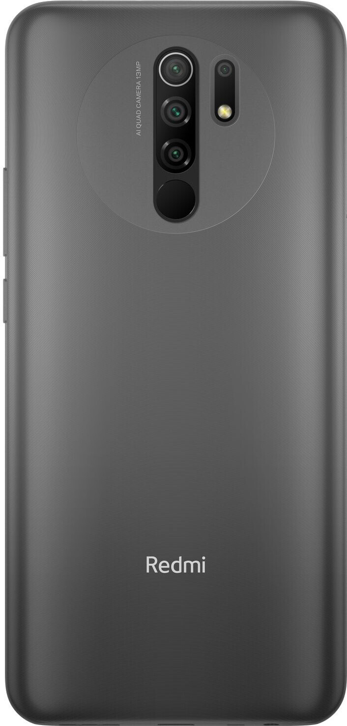 Смартфон Xiaomi Redmi 9 4/64GB Carbon Gray (Серый)