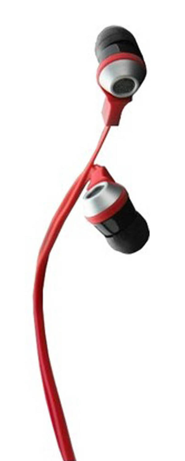 Наушники затычки Cowon EM1 Mic Красный
