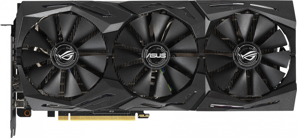 Видеокарта Asus GeForce RTX 2070 nVidia GeForce RTX 2070, 8Gb, GDDR6 (ROG-STRIX-RTX2070-A8G-GAMING)